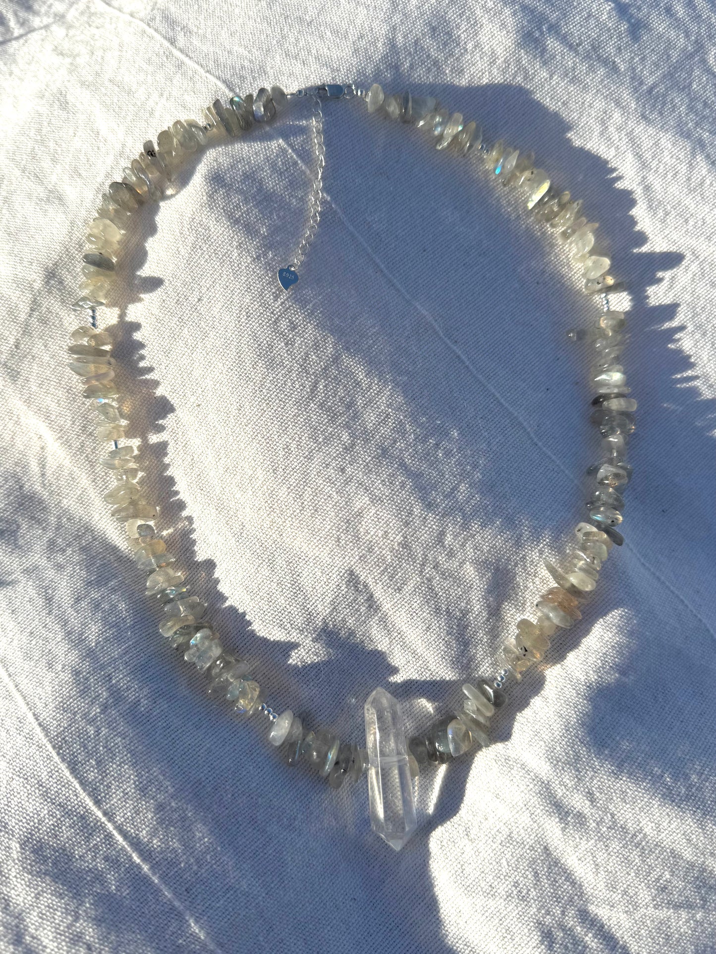 Healing Crystal Chip Necklace