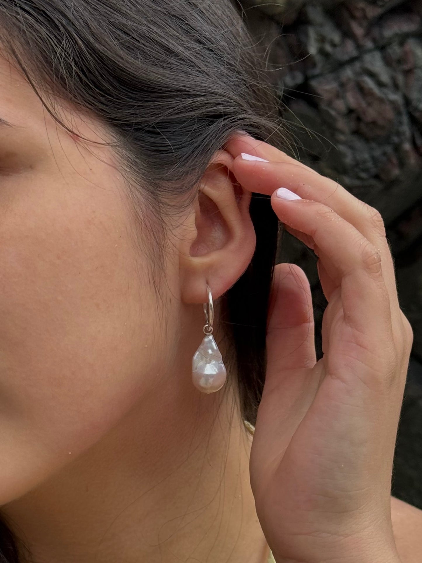 Large Baroque Hoops