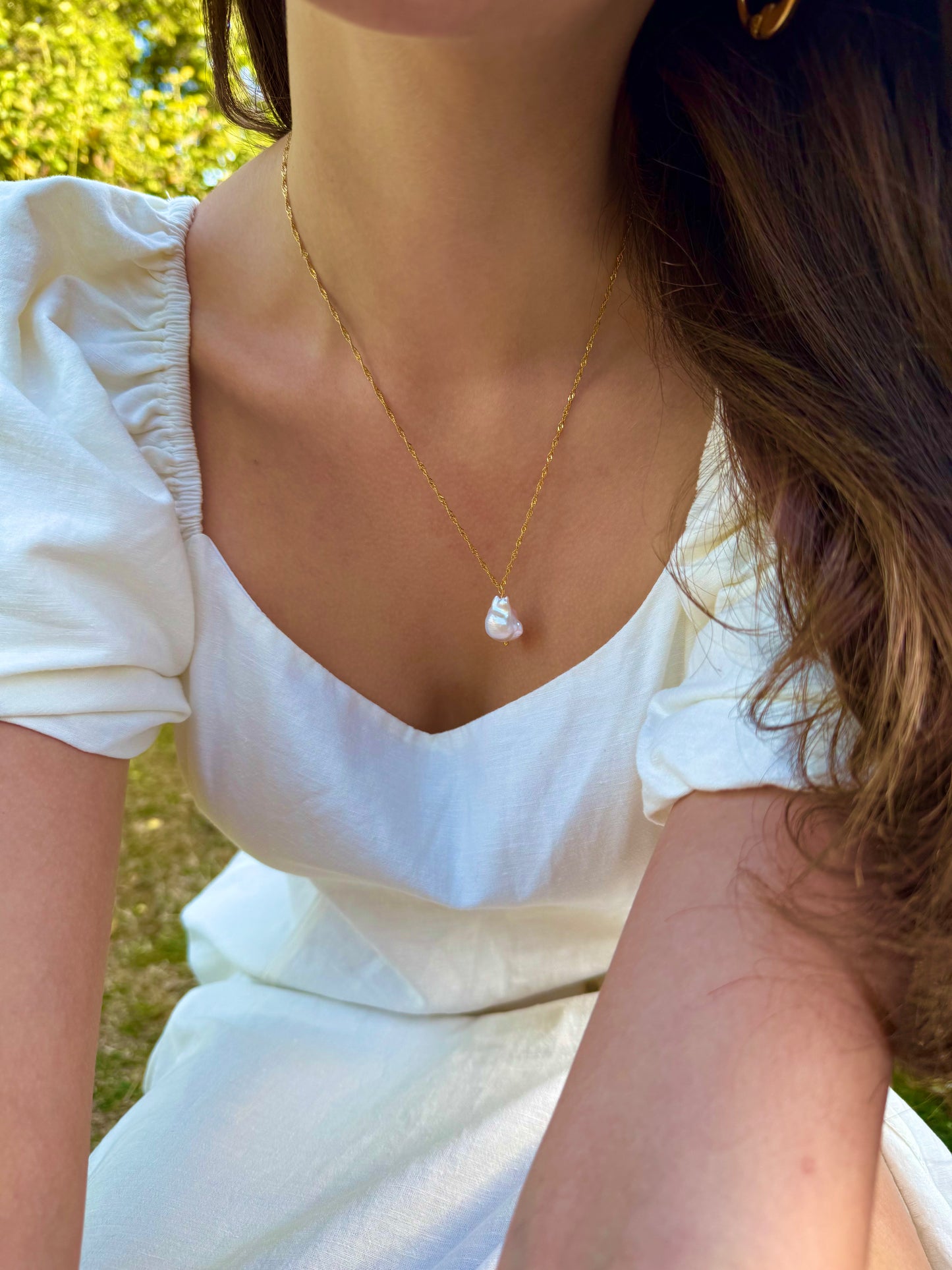 Collier Perle Baroque