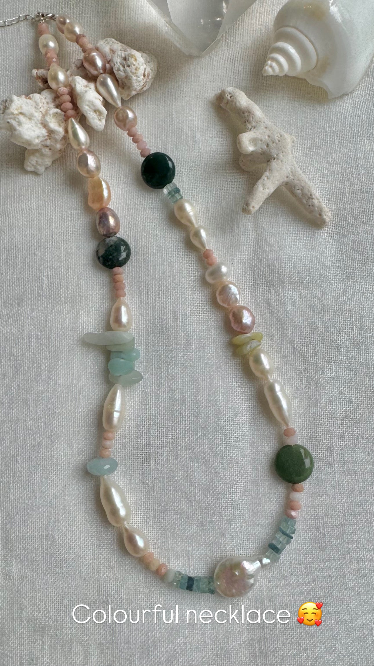 Colourful necklace