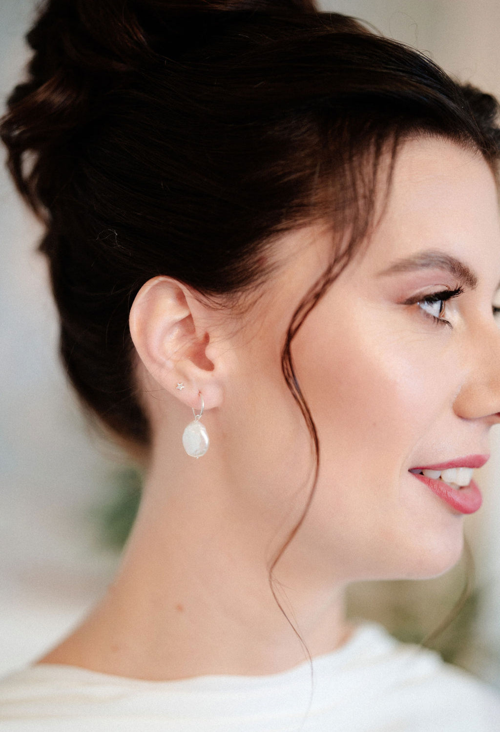 Mia Baroque Pearl Drop Earrings