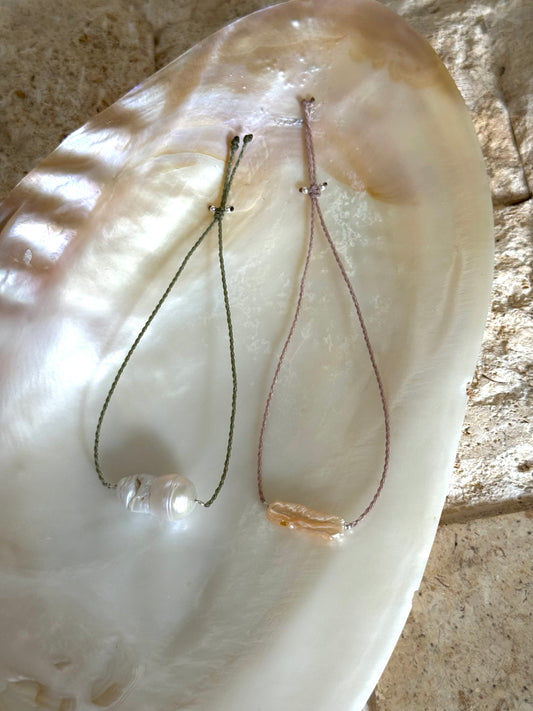 Biwa pearls bracelet
