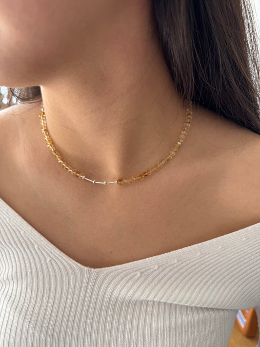 Citrine necklace