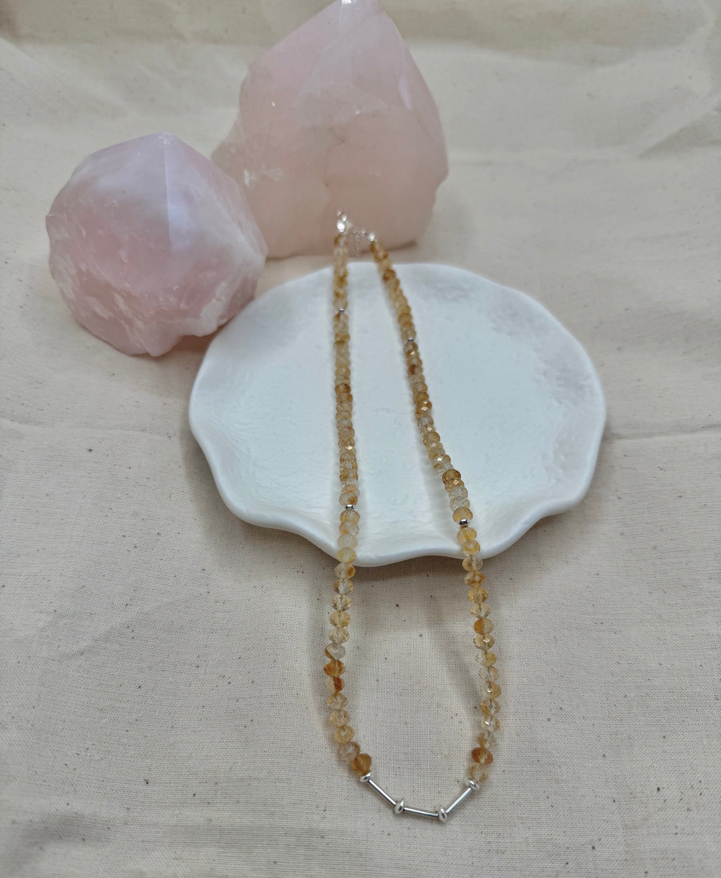 Citrine necklace