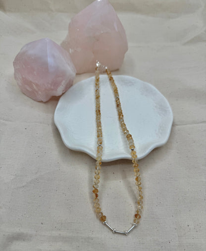 Citrine necklace