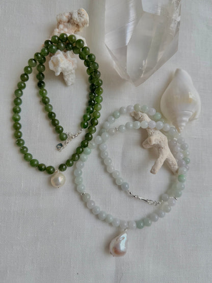 Jade Beaded necklace