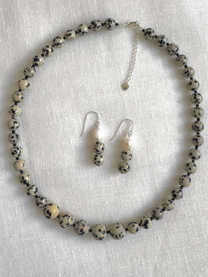 Dalmatian Jasper Necklace