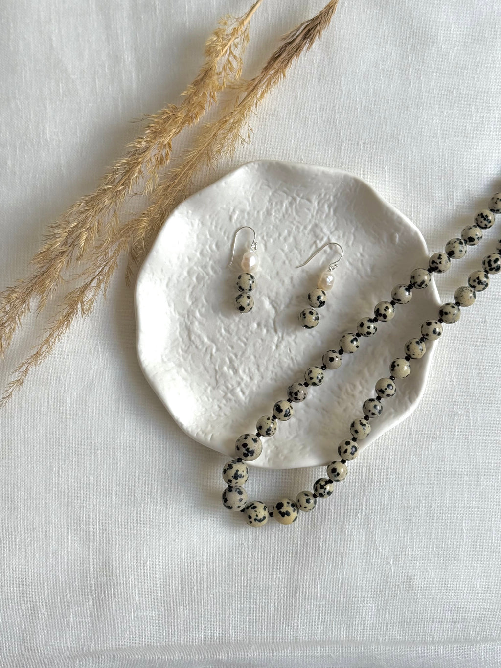 Dalmatian Jasper Necklace