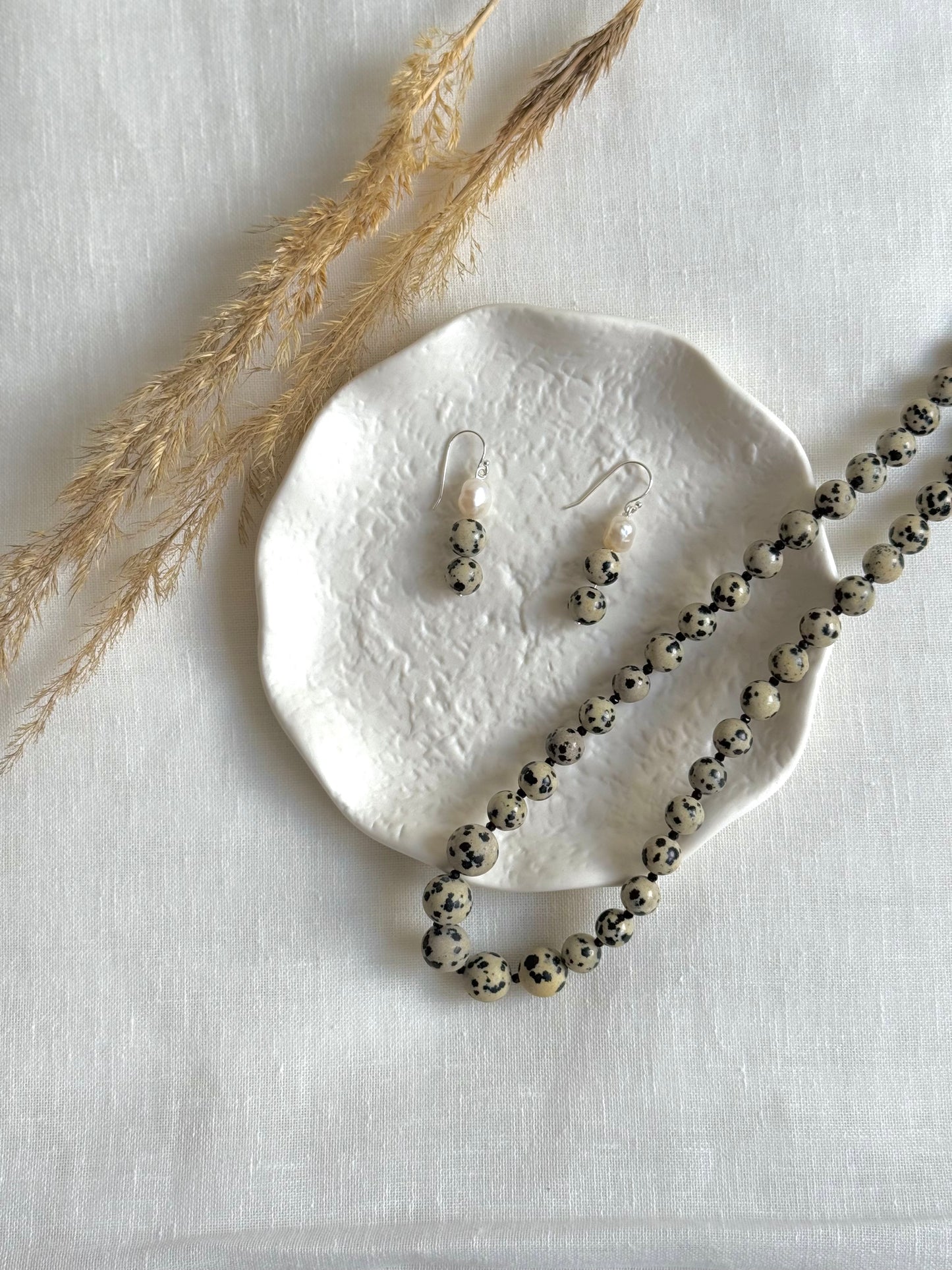 Dalmatian Jasper Necklace