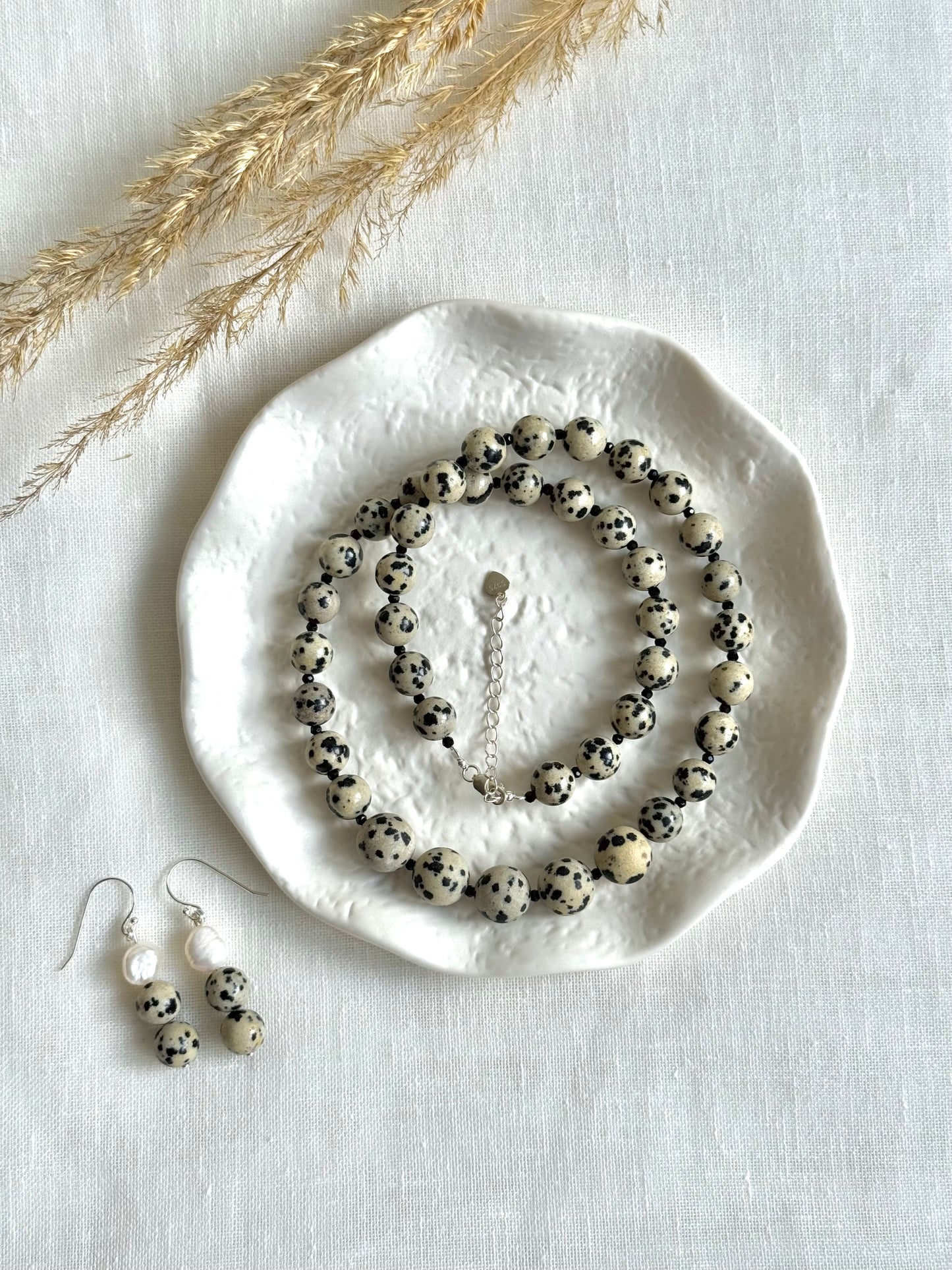 Dalmatian Jasper Necklace