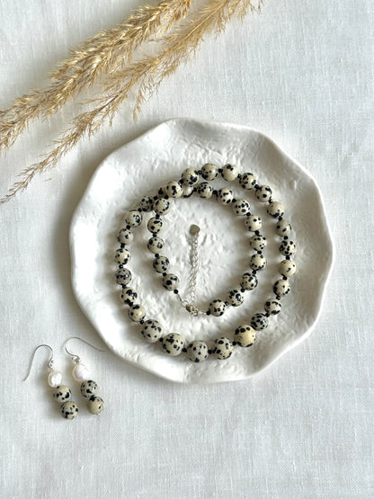 Dalmatian Jasper Necklace