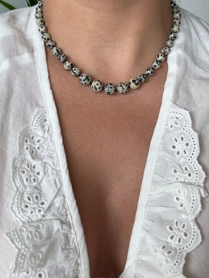 Dalmatian Jasper Necklace