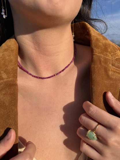 Ruby Gemstone Necklaces