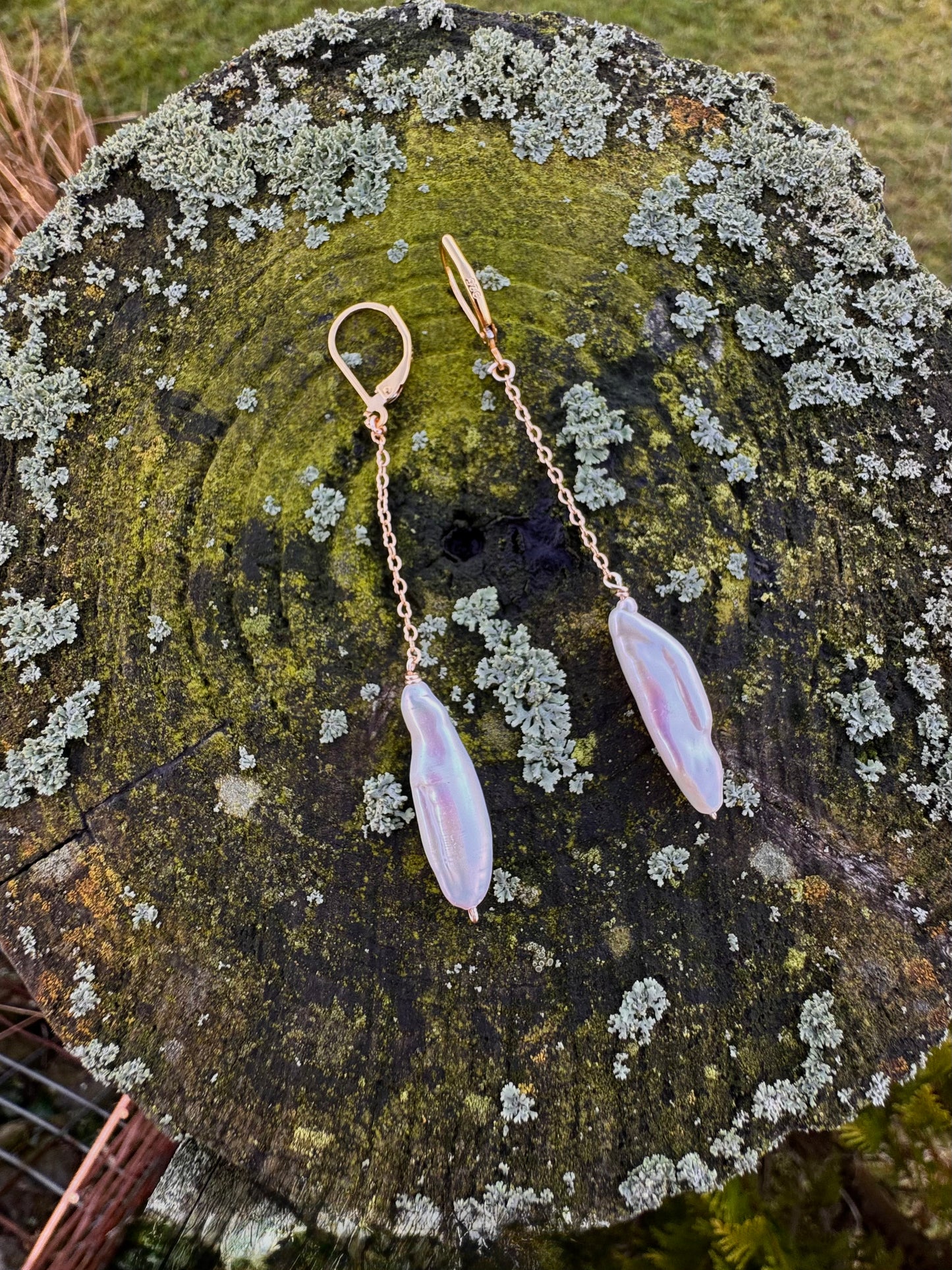 Marina Biwa Baroque Pearl Earring