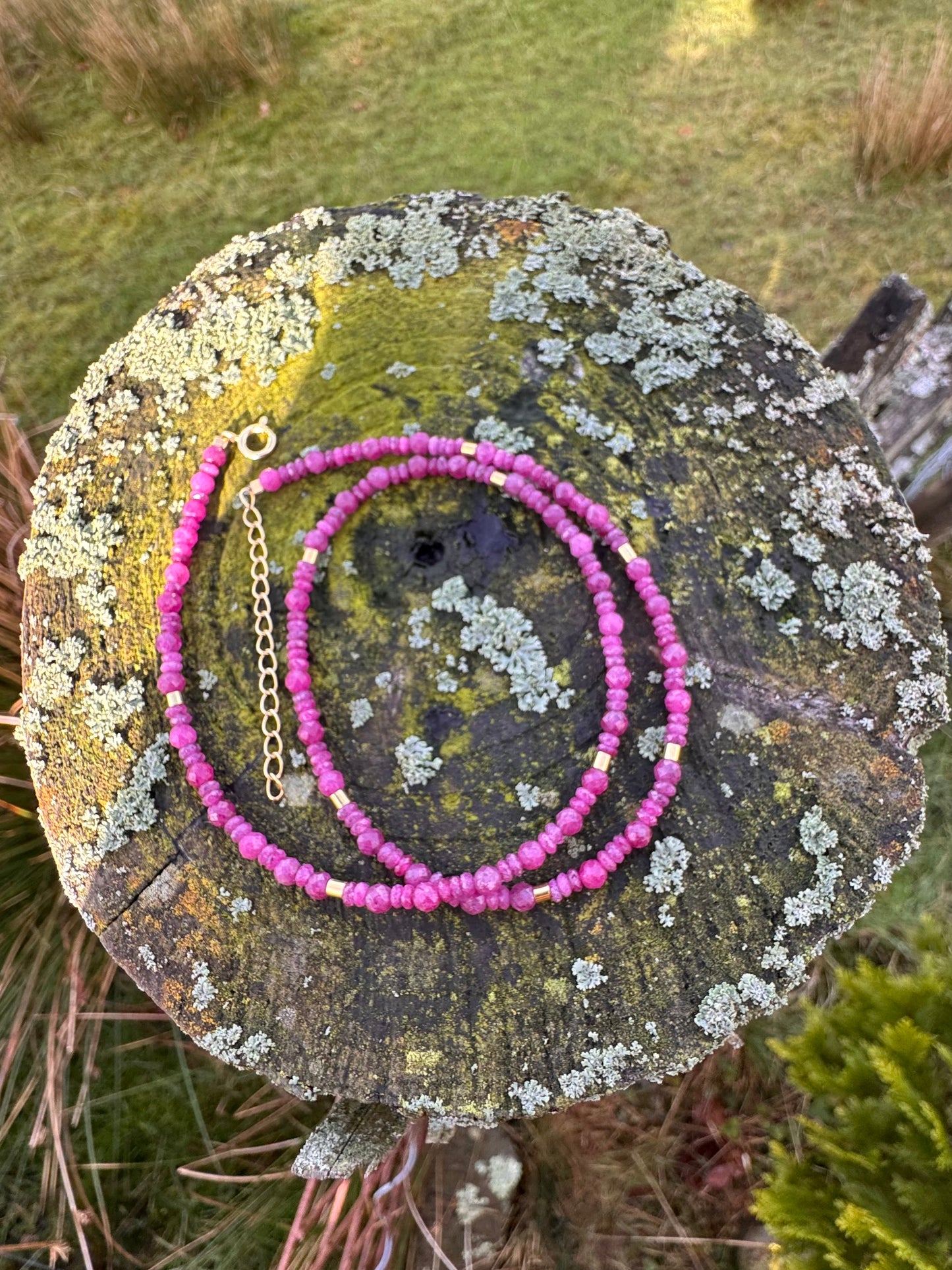 Ruby Gemstone Necklaces
