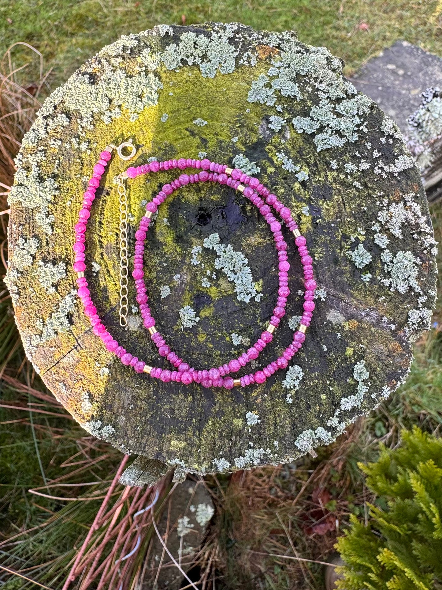 Ruby Gemstone Necklaces