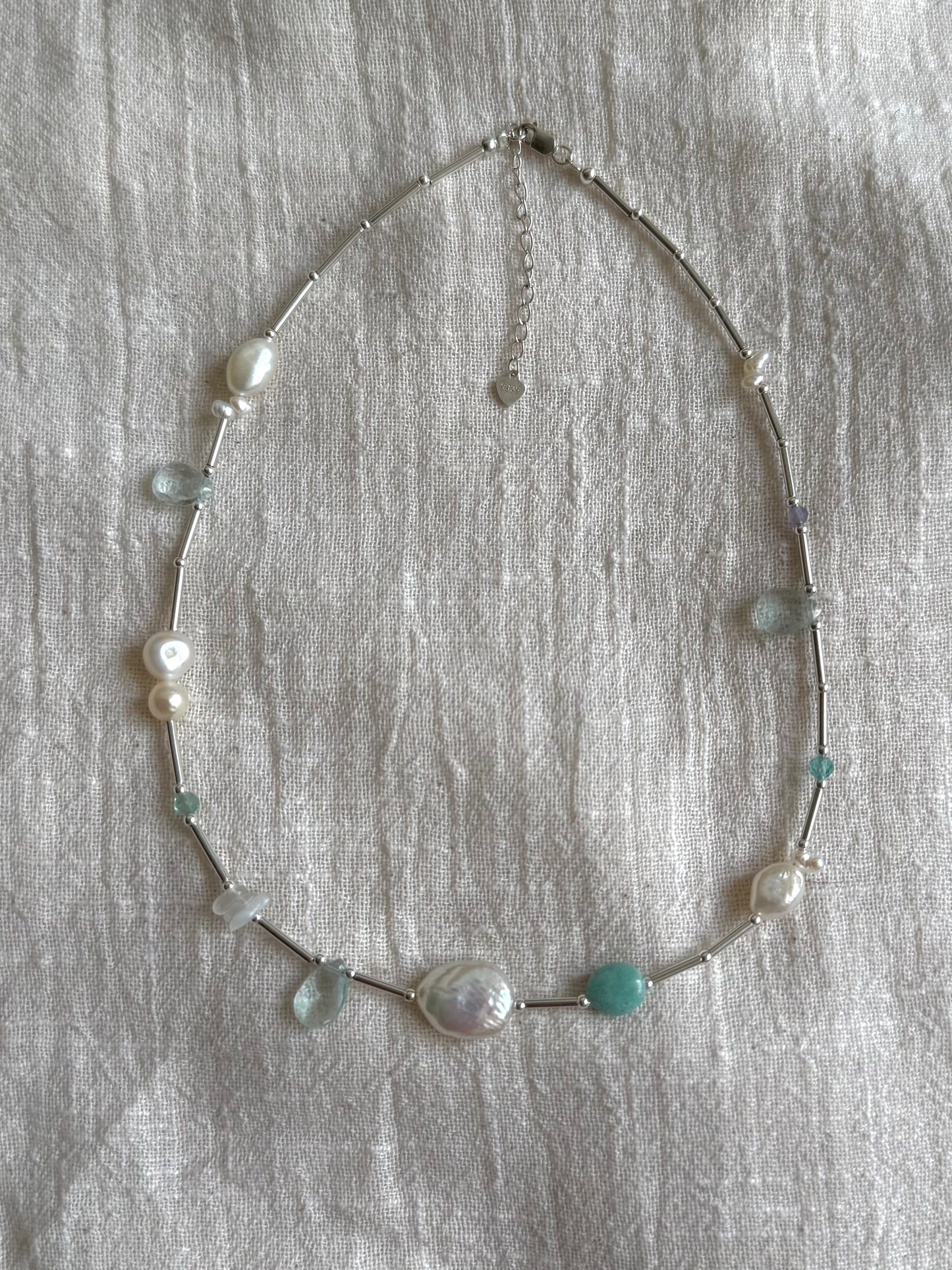 Exclusive Piece- Douceur Marine necklace