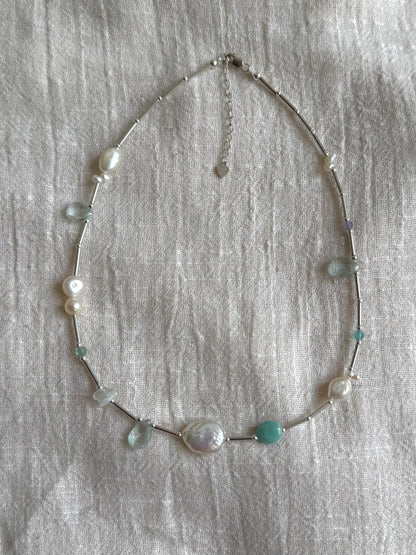 Exclusive Piece- Douceur Marine necklace