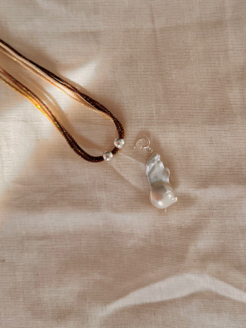 Aurelia Baroque Pearl Necklace