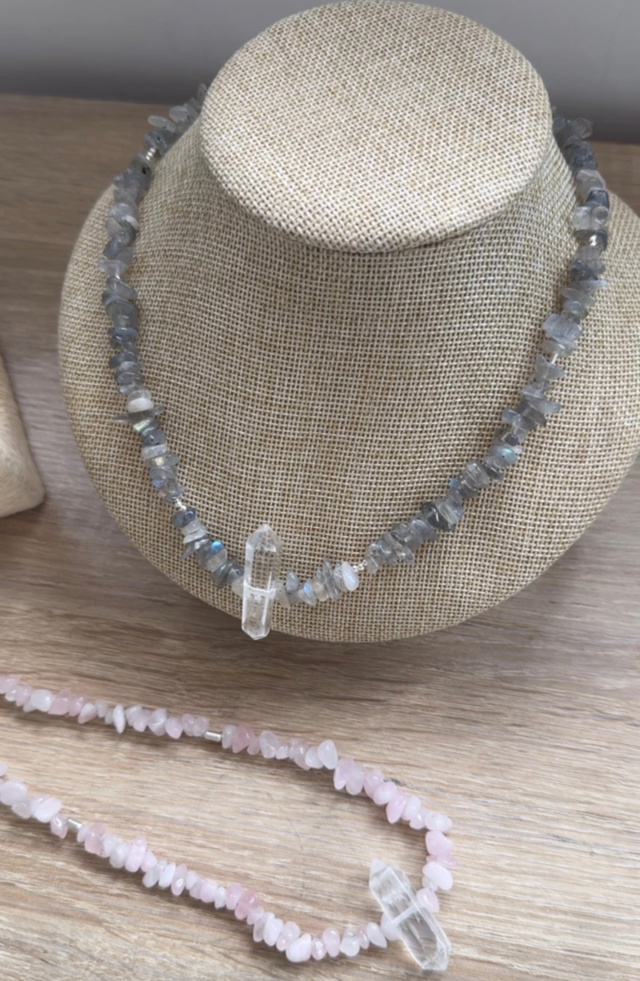 Healing Crystal Chip Necklace