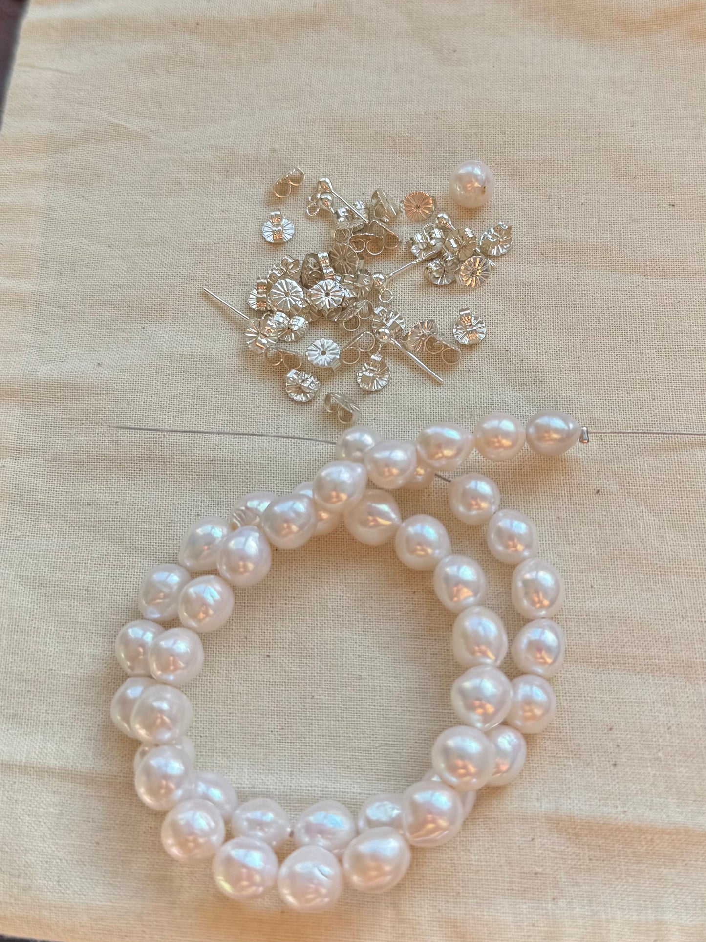 Aura Edison Pearl Drop Earrings