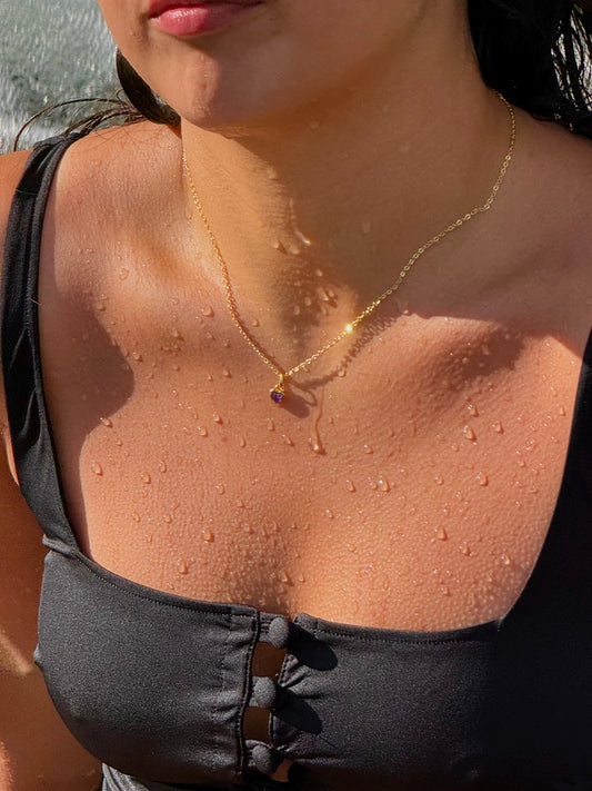 Birthstones necklace